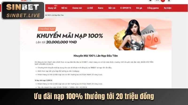 Thực hiện giao dịch nạp tiền an toàn